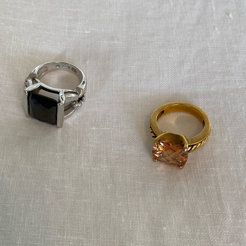 Lia Sophia Rings, size 6